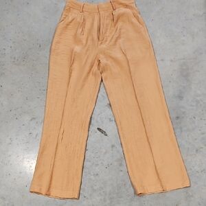Very J Women's Peach Wide Leg Pants